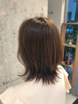 ル リヤン(Le lien) レイヤー ボブ 大人可愛い 小顔 外ハネ ボブディ