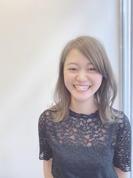 ヘアーアンドビューティジョウ(hair&beauty JOU) ブリーチ+外国人風カラー