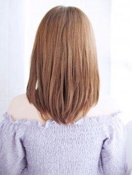 ナル 白山神社参道通り店(nalu) ツヤ感ナチュラルストレートスタイル