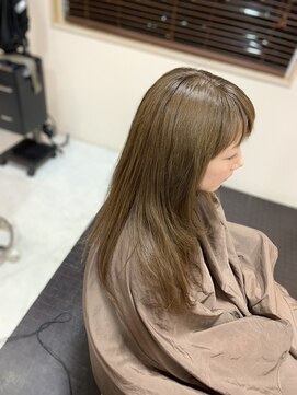 ヘアーサロン デペント(HAIR SALON Depend) ヘイゼルグレージュ