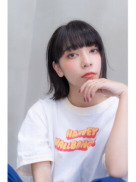 ケイト(kate) 【Kate 大宮】ワイドバング×ダークアッシュカラー