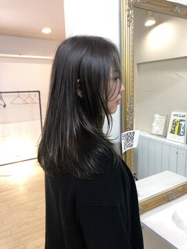 マノンヘアーデザイン(manon hair design..) 暗髪でも柔らかい質感が◎