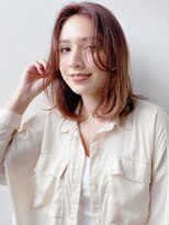 [K-two青山]ワンカールで作るほつれ前髪×ミディアム[表参道]
