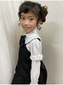 キッズお姫様ヘアメイク　【ヘアアレンジ　立川/立川南/国分寺】