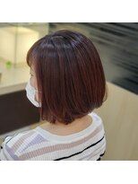 キャパ 秦野(CAPA)&nbsp;隠しハイライトで綺麗なピンクブラウンカラー