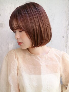 ダヴィン 中目黒(DaVin) 【DaVin中目黒】大人ストレートボブ シアーブラウン