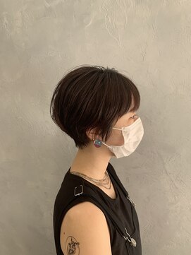 アース 高円寺店(HAIR & MAKE EARTH) 2セクションショートボブ♪《earth_aoyagi0415》