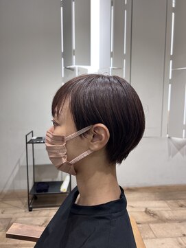 クローゼット 新宿(closet) 外ハネボブ/ペールベージュ[髪質改善/ヘッドスパ白髪染め/新宿】