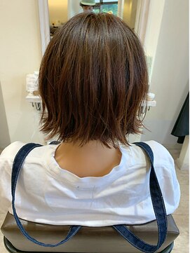ヘアメイクソエル(hair make Soel) 大人ナチュラルな外ハネボブ