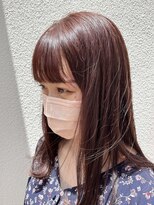 櫛の屋 秋色pink brown カラー《ラムネhair ヒサマツマユミ》