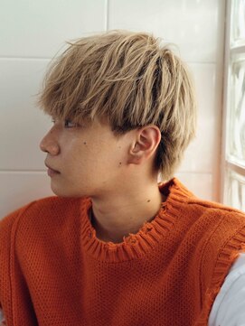 カロン トウキョウ 高円寺店(Kalon Tokyo) メンズカット韓国ツイストスパイラルパーマハイトーンブリーチ