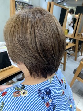 エル 横浜(eL) 白髪染めグレージュカラー