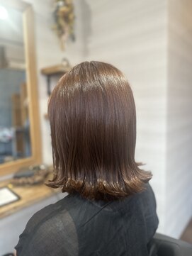 サン 都賀店(san) 暗めカラー/グランマッシュ/フェイスフレーミング/都賀/四街道