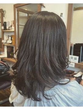 アルバヘアー(alba hair +) ナチュラルストレートカール