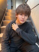 ジーナ 京都河原町(Zina)&nbsp;髪質改善＊暖色マッシュパーマ＊メンズ【Zina 河原町】