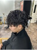 ツイストスパイラルパーマ/メンズカット/波巻きパーマ/札幌/大通