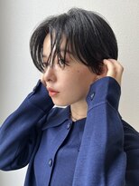 ハンサムショートブルーブラック