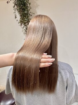 ゼスト 中野店(ZEST) 【zest中野/セイラ】髪質改善＋ダブルカラー