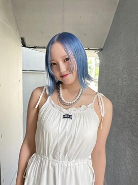 アルカナ 明治神宮前原宿(ARCANA) ペールブルー/水色/ハイトーン/ブリーチ