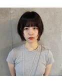 ゆるまきタッセルカット/タッセルカット/タンバルモリ/韓国ボブ