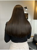 20代30代40代大人可愛い髪質改善カラー艶感ストレート透明感