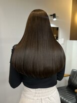 ヌープヘアーアイス(NUUP.hair ici)&nbsp;20代30代40代大人可愛い髪質改善カラー艶感ストレート透明感
