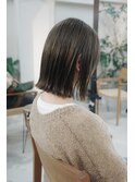 オリーブグレージュボブ