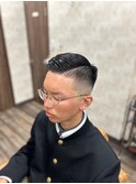 震災刈り×スキンフェード