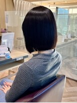 ファースト 仙台店(first) 肩上ぱつっとボブ