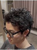 スパイキーショートパーマ/スパイキーパーマ/ピンパーマ