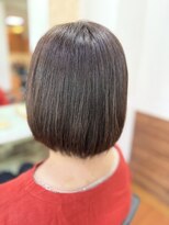 アークスヘアー&nbsp;20代30代40代ベージュ暖色系カラー大人ボブ透明感小顔