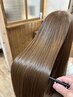 【質感革命】カット＋つるりんちょ。zero髪質改善カラー￥17600→￥15400
