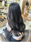 ダークグレージュロング