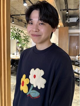 アニー(ANY) センターパート/アップバング/ニュアンスパーマ