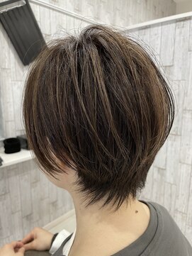 ショート/ハイライト/ロングレイヤー/髪質改善/円山/白髪ぼかし