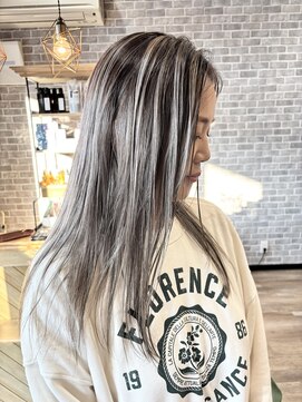 ウェリラバイハク(WeLila by haku) ハイライトカラー×髪質改善