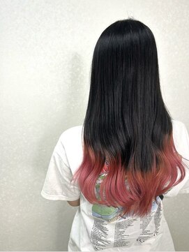 美容室 ハルミ ヘア リゾート 川口店(Harumi Hair Resort) 前髪/アンブレラカラー/こなれミディ/イメチェン/ウェーブパーマ