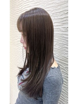 モリオ フロム ロンドン サッポロファクトリー店(morio FROM LONDON) morio 札幌 オリーブベージュ×控えめレイヤー