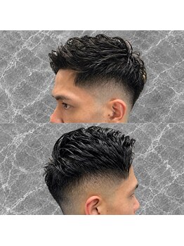 ワンリンク(One Link)の写真/メンズカットに安定感のあるサロン！カジュアル～フォーマルまで幅広いヘアスタイルに対応◎