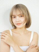 エミュー 大船店(emue)&nbsp;ハッシュカット/グレージュ/デザインカラー/大船駅