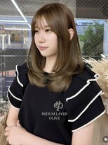 ジィルム 高崎西口店(XELM)&nbsp;韓国レイヤーカット/ブリーチ/グレージュ/ハッシュカット/群馬県