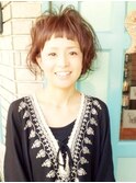 短め前髪ショート