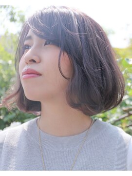 ニコヘアー(niko hair) ラベンダー&ミルクティー▼LINEID@vey3047y