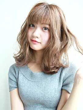 ヘアメイク フレンシア(hair make flencia) くびれミディアム
