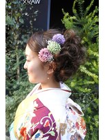 アンプレヴーアジュテ(Impre'vu ajoute)&nbsp;華やか和装アップスタイル