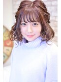 【メイズ東中野・鍛原志行】ミディアムの編み込みツインテール
