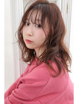 イソラブル(ISOLA-blu) 【rejouir kurokawa】カジュアル×シースルーバング