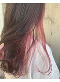 インナーカラー ピンク★☆