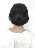 30代★耳かけ/くびれ/黒髪ボブ/レイヤーカット/ひし形ボブ
