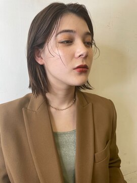 キサイ バズ(kisai BUZZ) kisaiBUZZ＊西川史浩 艶ストレート×こなれ感ボブ